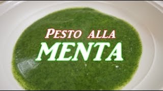 PESTO DI MENTA [upl. by Hisbe]