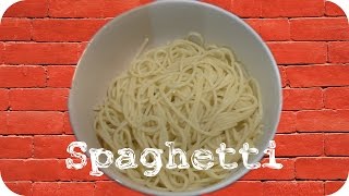 🍽 Spaghetti selber Kochen Grundlagen Video  Studentenküche 009 [upl. by Laroy]