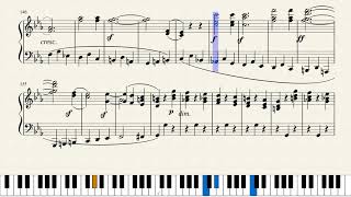 Beethoven Piano Sonata No 5 Op 10 No 1 1st Movement Piano Tutorial  Sheets [upl. by Eedak79]