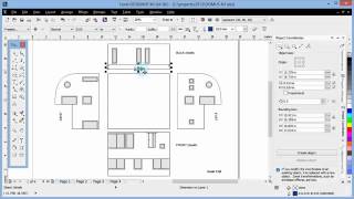 Tutorial CorelDRAW® Drawing to scale in Corel DESIGNER X6 [upl. by Eneliak]