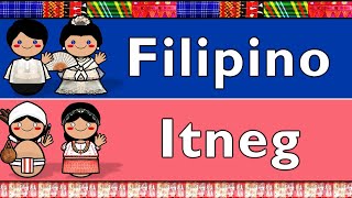 AUSTRONESIAN FILIPINO amp ITNEG [upl. by Linus]