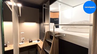 Staying in Expensive Capsule Hotel in Tokyo Japan  Dormy Inn Korakuen [upl. by Lally]