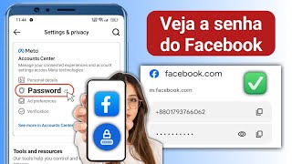 Como ver a senha do Facebook se você esqueceu Novo 2024  Veja a senha da conta do Facebook [upl. by Merc25]