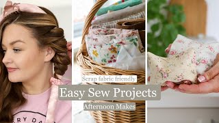 Easy sewing projects compilation  Scrap fabric friendly amp perfect for beginners  🧵 [upl. by Jacquet159]