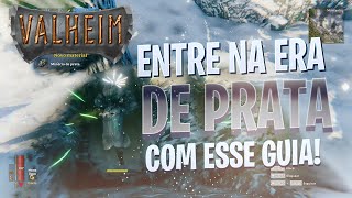 Valheim Como localizar e coletar os MINÉRIOS DE PRATA  Guia  Tutorial [upl. by Eednak]