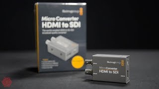 Blackmagic Micro Converter HDMI to SDI [upl. by Eninnej]