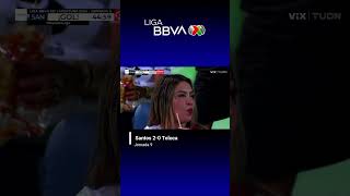 Santos vs Toluca  Resumen Goles  Jornada 9  Liga BBVA Mx [upl. by Castle547]