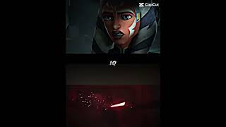 Ahsoka Tano Vs Darth Vader [upl. by Cassius]