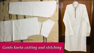 Gents kurta cutting and stitching [upl. by Bruns374]