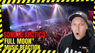 Sonata Arctica  quot FULL MOON quot  Reaction   UK REACTOR [upl. by Devinna]