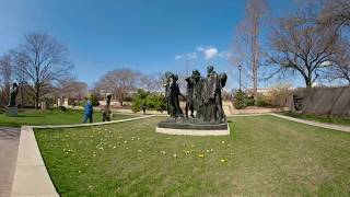 The Burghers of Calais  Hirshhorn Sculpture Garden [upl. by Kcirej66]