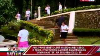 SONA PBMA itinuturing na Diyos ang kanilang Divine Master na si Ruben Ecleo Sr [upl. by Wilden319]