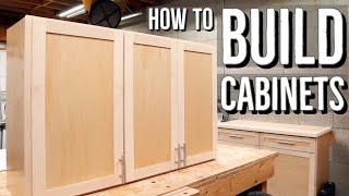 How to Build Wall Cabinets [upl. by Eradis116]