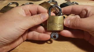 TriCircle 264 Padlock Single Pin Picked tricircle locksport lockpicking [upl. by Lorrimer]