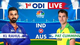 India Vs Australia LIVE 1st ODI  KL Rahul  Ind Vs Aus LIVE Match Today  Cricket Score LIVE  N18L [upl. by Hussein]