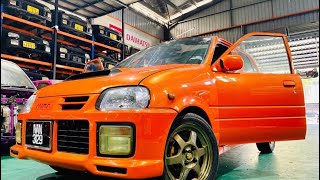 Kancil turbo convert l5 warna orange [upl. by Allecram]