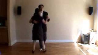 Tossout Slide In  Balboa Dance Lesson Bobby White Kate Hedin 151 [upl. by Oravla]