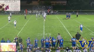 Wapello vs Danville Varsity Football  Homecoming [upl. by Seldun18]