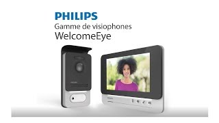 VISIOPHONE Gamme welcome Eye de Philips [upl. by Arrik]