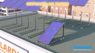 Photovoltaïque amp ECS Soprasolar® Fix amp Soprasolar® Therm  3D [upl. by Palmira834]