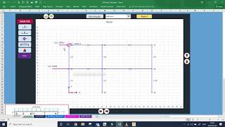 STRUCTURAL ANALYSIS WITH EXCEL SPREADSHEET STEP BY STEP [upl. by Ydnirb]