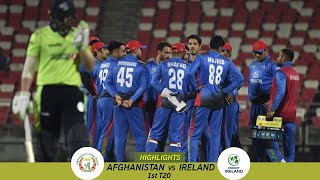 Highlights Afghanistan vs Ireland  1st T20  Afghanistan vs Ireland in India 2019 [upl. by Leaj]