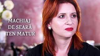 Machiaj de seară pentru ten matur [upl. by Ailad]