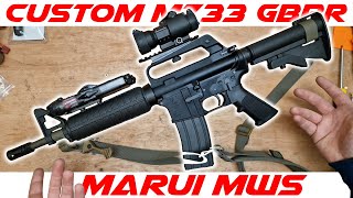 Custom M733 Tokyo Marui MWS GBBR [upl. by Alroi]