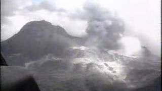 Mt Pinatubo Explosion At Clark Air Base Philippines Part 1 [upl. by Adlanor]