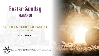 Easter Sunday Mass  March 31 2024 Sunday 11 AM ET [upl. by Agate513]