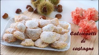 CALCIONETTI di castagne 🌰  Ricetta facile  Lorenzo in cucina  chestnut’s ravioli [upl. by Anum]