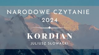 Narodowe Czytanie 2024 Cytaty z Kordiana Juliusza Słowackiego [upl. by Tanhya]