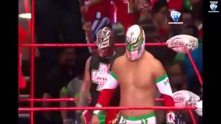 Lucha Libre World Cup 2015 Victoria Cuartos de Final Dream Team vs Team NOAH [upl. by Notliw]