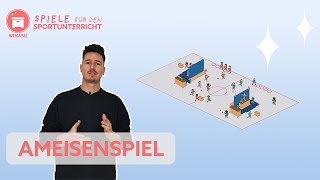 Ameisenspiel  Spiele für den Sportunterricht I Folge 7 [upl. by Anayik]