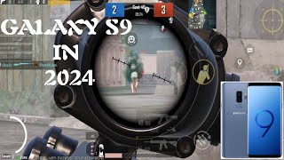 GALAXY S9 PUBG TEST IN 2024 I 60 FPS I PUBG MOBILE [upl. by Niala]