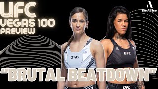 Karolina Kowalkiewicz vs Denise Gomes Breakdown History Prediction  UFC Vegas 100  Poland vs BR [upl. by Kcirad]