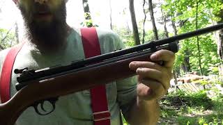 QB78 An Inexpensive Wood and Steel Air Rifle [upl. by Ojibbob]