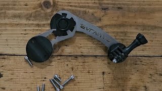 Review Salvimar Staffa Inox Speargun GoPro attachement [upl. by Ohnuj]