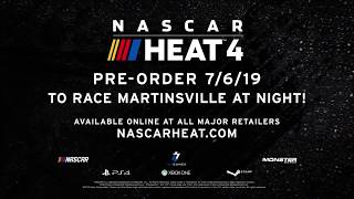 NASCAR Heat 4 Gameplay Teaser [upl. by Nananne]