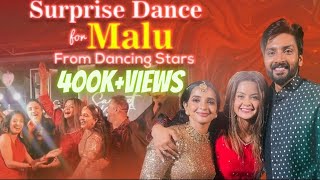 Dancing stars team Dance for Malavika Thejas sangeeth  wedding [upl. by Hamilah]