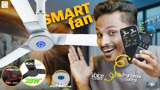 Fan that listens to you🤯 Atomberg Studio Smart Ceiling Fan  BLDC Motor  Remote amp Voice Control🔥 [upl. by Wynne]