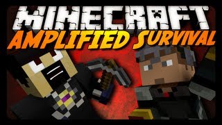 Minecraft AMPLIFIED Survival Ep 5  THIS TWO SHALL PASS [upl. by Ezitram]