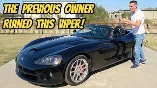 I accidentally bought the MOST ANNOYING Dodge Viper in the USA it was also really CHEAP [upl. by Drofdarb646]