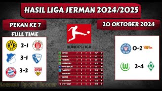 Hasil Liga Jerman Pekan Ke 7 [upl. by Jilli769]