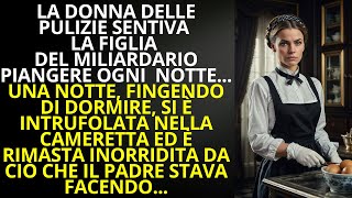 La domestica sentiva la figlia del miliardario piangere ogni notte Finché una notte [upl. by Reniar]