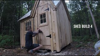 Off grid shower houseshed exterior 99 complete [upl. by Toinette681]