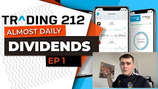 Almost Daily Dividends Trading 212 Pie Week 1  Season 2 [upl. by Ahsyat]