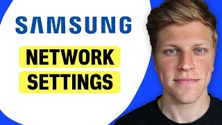 How to Enable and Access Network Settings on Samsung Smart TV [upl. by Adelpho228]