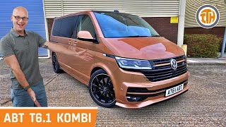 WORLD EXCLUSIVE First Review  ABT VW T61 Transporter Kombi [upl. by Nnave]