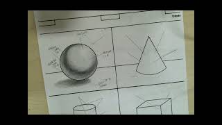 Applying the 5 Areas of light to a Sphere using Pencil Rendering [upl. by Sanfourd]